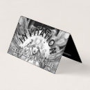 Recherche de canadien anniversaire invitations Noir et blanc