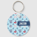 Zoek naar patroon sleutelhangers Nautisch