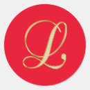 Recherche de capitales autocollants Initiale