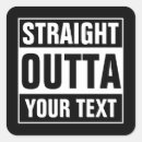 Recherche de carres autocollants Typographie