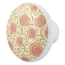 Recherche de fleur rose boutons et poignées de porte Fleurs