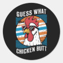 Recherche de poulet drôle autocollants Sarcastique