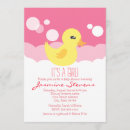 Recherche de rubber ducky invitations Rose