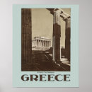 Recherche de parthenon posters Vintage