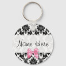 Recherche de rose de damassé porteclés Girly