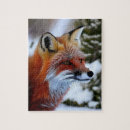 Recherche de renard puzzles Nature