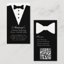 Recherche de costume noir cartes visite Hommes
