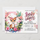 Recherche de fawn baby shower invitations Aquarelle