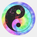 Recherche de yin et yang autocollants Arc en ciel
