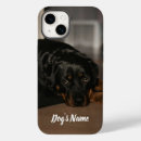 Recherche de chien de rottweiler iphone coques Dog