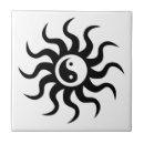 Recherche de yang de yin carreaux Noir et blanc