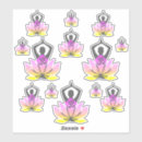 Recherche de symbole yoga autocollants Massage