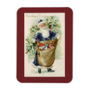 Recherche de père noël vintage magnets Vacances