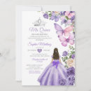 Recherche de lilac quinceanera invitations Papillon