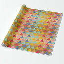Recherche de motif triangle papier cadeau Triangles