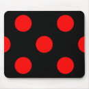 Zoek naar rode stippen muismatten Schattig