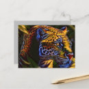 Recherche de prédateur cartes postales Jaguar