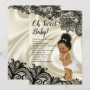 Recherche de douche ethnique de bébé invitations Fille