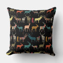 Recherche de cerf noir coussins Animal