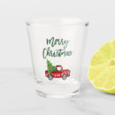 Recherche de noël shot verres Rustique