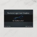 Recherche de logo de cheval cartes visite Pour tous