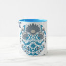 Recherche de conception mandala tasses Blanc