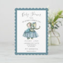 Recherche de elephant invitations Aquarelle