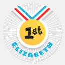 Recherche de premier prix autocollants Première place