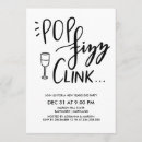 Zoek naar pop fizz clink uitnodigingen Kantoor