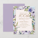 Recherche de purple floral anniversaire invitations Fleurs