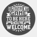 Zoek naar grappige nerds stickers Gaming