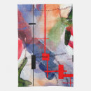 Recherche de illustration abstraite cuisine linges Acrylique