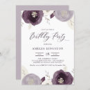 Recherche de violet brillant invitations Chic