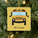 Zoek naar school bus ornamenten Geel