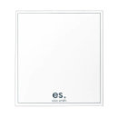 Recherche de moderne blocsnotes Monogramme