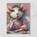 Zoek naar ratten briefkaarten Roze