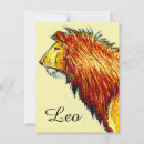 Recherche de symbolisme cartes postales Lion