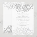 Recherche de motif mandala invitations Moderne