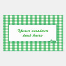 Recherche de damier vert autocollants Vérification