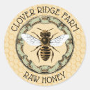 Recherche de étiquette miel autocollants Ferme d'abeilles