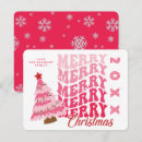 Recherche de rétro noël cartes Arbre de noël