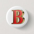 Recherche de lettre b badges Alphabet