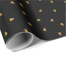 Recherche de halloween papier cadeau Orange et noir