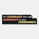 Recherche de ignorant voiture autocollants Ignorance