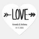 Recherche de flèche mariage autocollants Amour