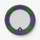Recherche de tartan assiettes en papier Clan