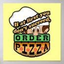Recherche de cuisinier posters Pizza