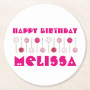 Zoek naar lief onderzetters Roze