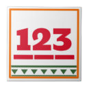 Zoek naar huisnummer tegels Rood