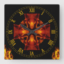 Recherche de le feu horloges Flamber